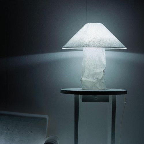Tischlampe - LAMPAMPE - INGO MAURER - Metall / Japanpapier / Design