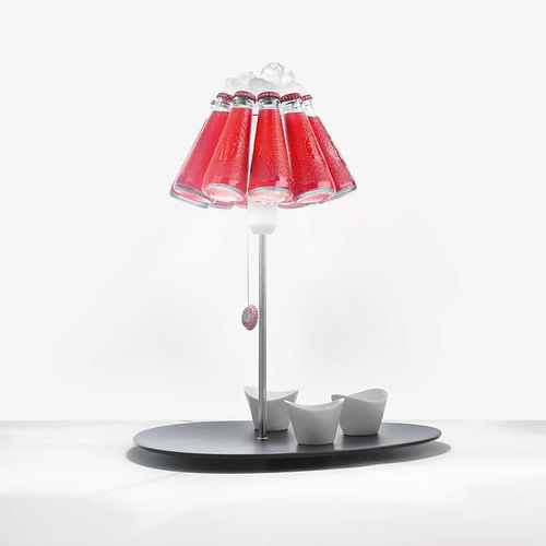 Tischlampe - CAMPARI BAR - INGO MAURER - Metall / Glas / Porzellan