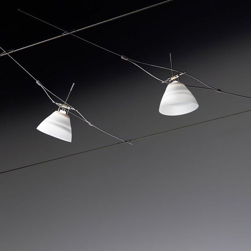LED-Seilleuchte - YAYAHO ELEMENT 16 - INGO MAURER - Halogen / linear / Metall