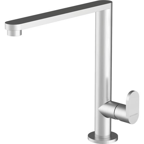 Aufsatz-Einhebelmischer - B_Free One - F.lli Barazza Srl - Edelstahl / für Küche / 1-Loch