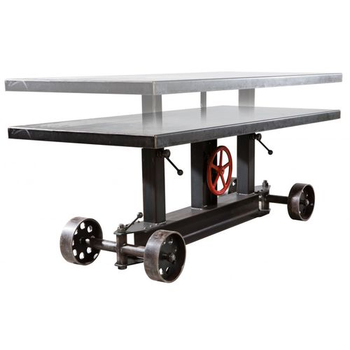 Industriedesign-Tisch - SL-015 - Waterman Meubelen B.V. (Sturdy-Legs) - Eiche / Buche / Ahornholz