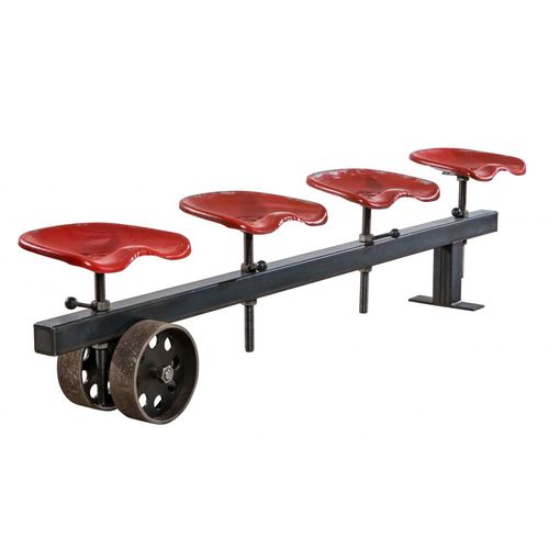 Industriedesign-Bank - SL-115 - Waterman Meubelen B.V. (Sturdy-Legs) - Stahl / ohne Rückenlehne / ohne Armlehnen