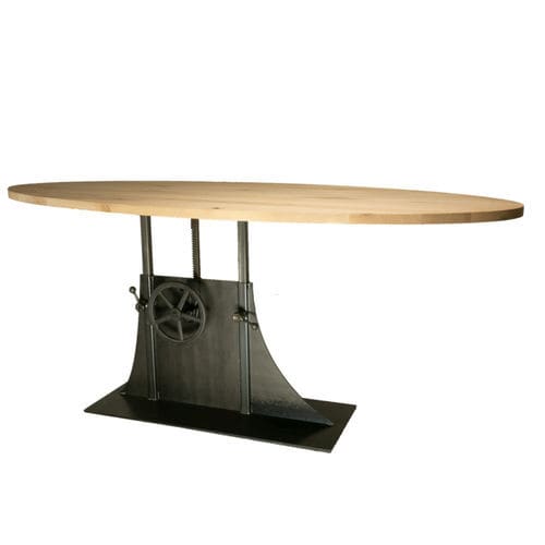 Industriedesign-Tisch - SL-043 - Waterman Meubelen B.V. (Sturdy-Legs) - Eiche / Buche / Ahornholz