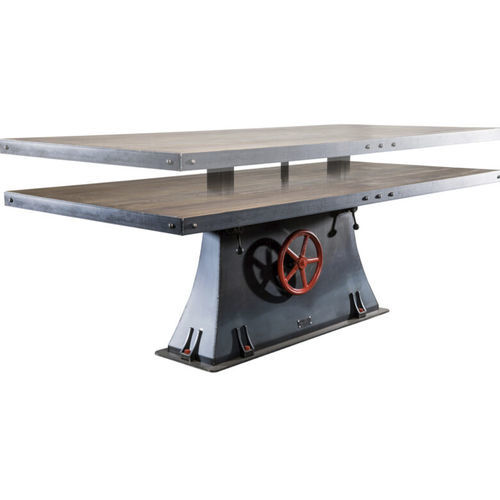 Industriedesign-Tisch - SL-038 - Waterman Meubelen B.V. (Sturdy-Legs) - Eiche / Buche / Ahornholz