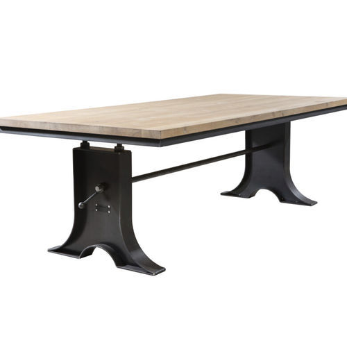 Industriedesign-Tisch - SL-016 - Waterman Meubelen B.V. (Sturdy-Legs) - Eiche / Buche / Ahornholz