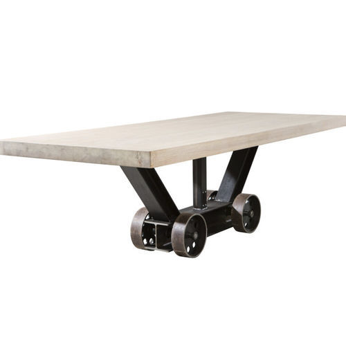 Industriedesign-Tisch - SL-017 - Waterman Meubelen B.V. (Sturdy-Legs) - Eiche / Buche / Ahornholz
