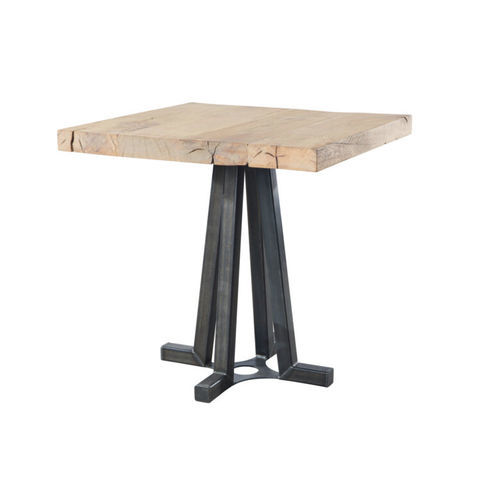 Industriestil-Bistrotisch - SL-028 - Waterman Meubelen B.V. (Sturdy-Legs) - Eiche / Buche / amerikanischer Nussbaum