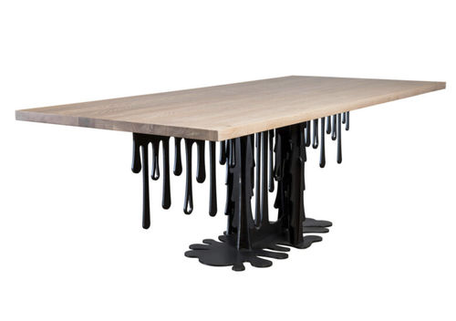 Industriedesign-Tisch - SL-037 - Waterman Meubelen B.V. (Sturdy-Legs) - Eiche / Buche / amerikanischer Nussbaum