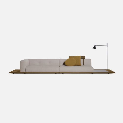 Modulsofa - Erei Zone - DePadova - modern / Stoff / Leder