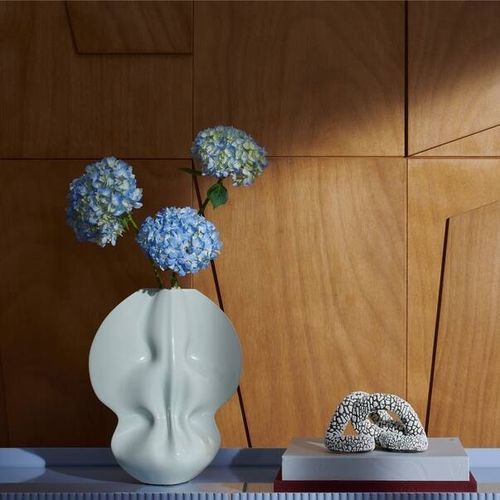 Moderne Vase - Brolic - Cassina - Keramik / emaillierte Keramik / Tisch