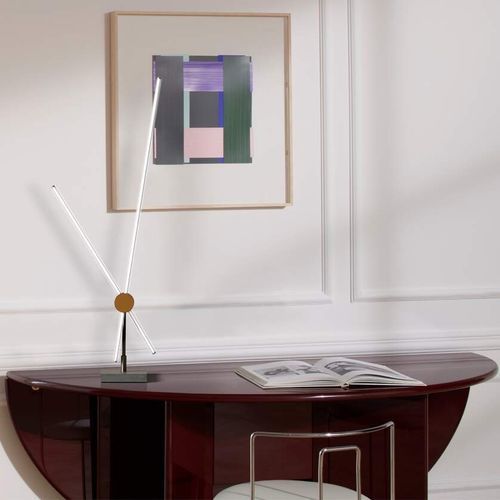 Tischlampe - Eitie - Cassina - Aluminium / Stahl / PMMA