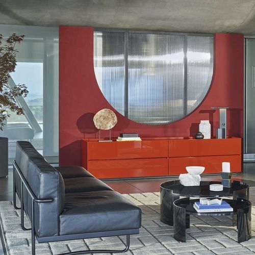 Moderne Kommode - GHOST BOX - Cassina - Holz / rechteckig / mit Schublade