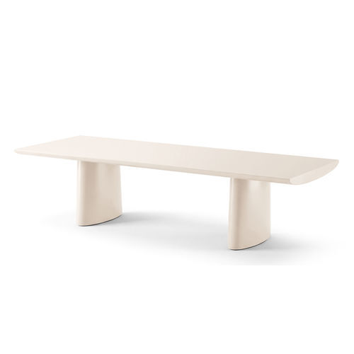 Moderner Esstisch - AB - Cassina - Holz / Gestell aus Polyurethan / rechteckig