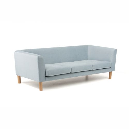 Modernes Sofa - PECHI  - Woodman Ltd. - Stoff / mit Kissen / grau