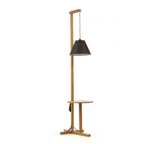 Moderner Beistelltisch - SHADE - Woodman Ltd. - Eiche / Kunststoff / Gestell aus Eiche