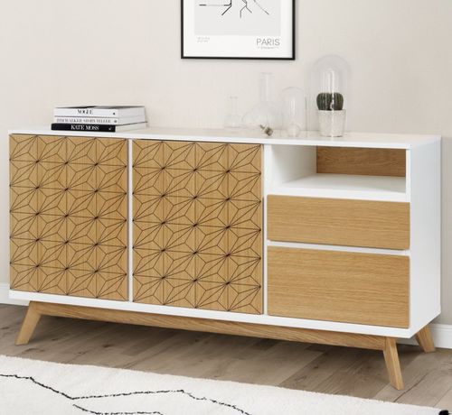 Modernes Sideboard - BILBAO  - Woodman Ltd. - Holzfurnier / MDF / Birke