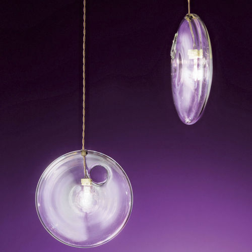 Hängelampe - Ostrica - ALBUM - Borosilikatglas / modern / mit Kabel