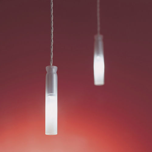 Hängelampe - Sigaretta - ALBUM - Borosilikatglas / modern / mit Kabel