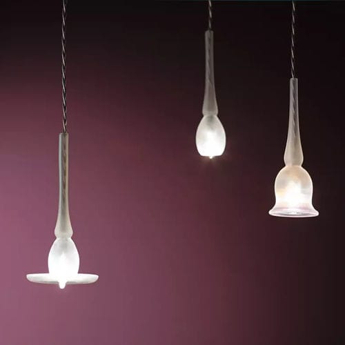 Hängelampe - Bucaneve - ALBUM - Glas / modern / mit Kabel