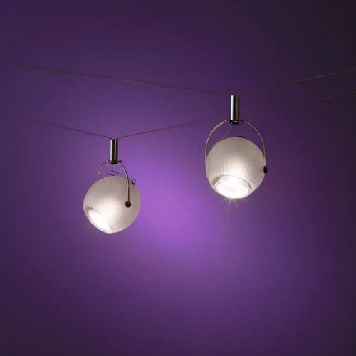 LED-Seilleuchte - Fredginger - ALBUM - rund / Borosilikatglas / für den Innenraum
