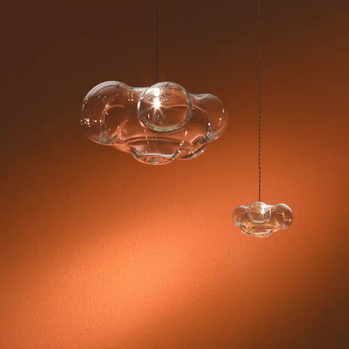 Hängelampe - Nuvola - ALBUM - Borosilikatglas / modern / mit Kabel