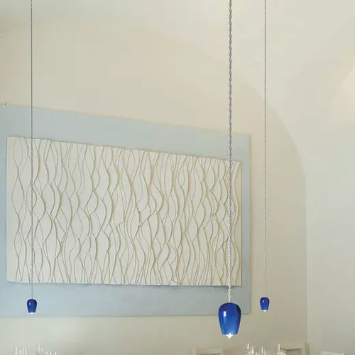 Hängelampe - Pendolino - ALBUM - geblasenes Glas / modern / mit Kabel