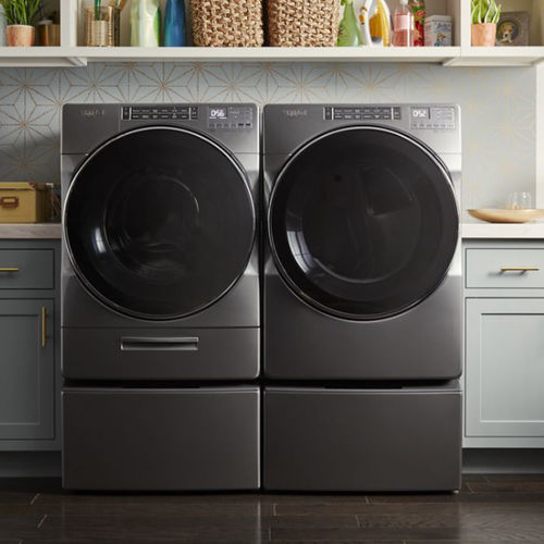 Freistehender Wäschetrockner - WGD8620HC - Whirlpool - Gas / umweltfreundlich
