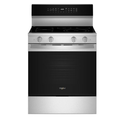 Elektrischer Herd - WFES7530RZ - Whirlpool - mit 5 Kochfeldern / mit 1 Ofen / selbstreinigend
