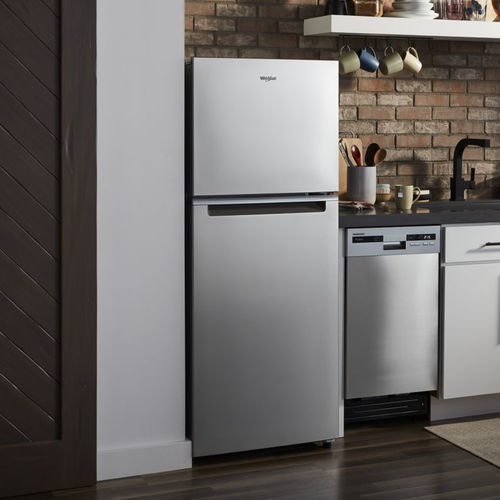 Kühl-Gefrierkombination / mit Doppeltür - WRT112CZJZ - Whirlpool - für Privatgebrauch / freistehend / mit Gefrierschrank oben