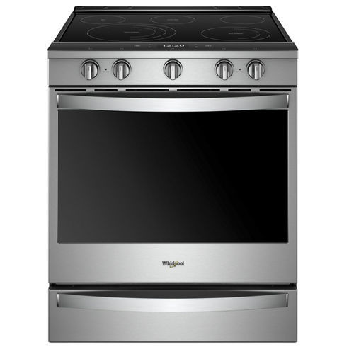 Elektrischer Herd - WEE750H0HZ - Whirlpool - mit 5 Kochfeldern / mit 1 Ofen / selbstreinigend