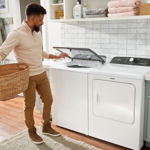 Waschmaschine mit oberer Öffnung - WTW6150PW - Whirlpool - für Privatgebrauch / mit Energy-Star-Ökolabel