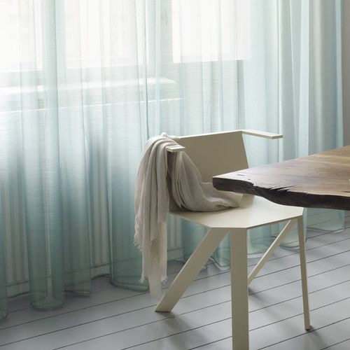 Einfarbige Gardine - ZIMMER + ROHDE : GALLERY - Zimmer + Rohde GmbH - Motiv / Viskose / Seide