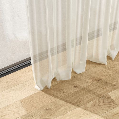 Einfarbige Gardine - LICATA - Zimmer + Rohde GmbH - Leinen / Webware / Jacquard