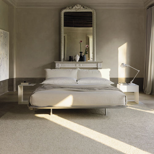Doppelbett - PLATZ - desiree divani - modern / gepolstertes Kopfteil / Stoff