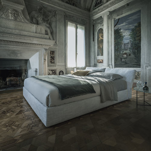 Doppelbett - HAB - desiree divani - modern / Polster / Kopfteil