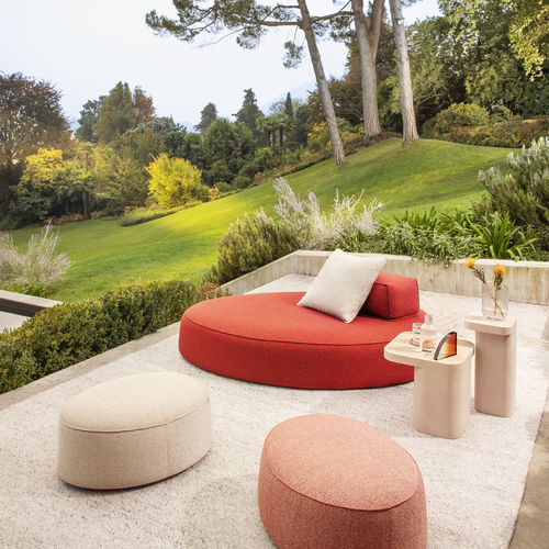 Kompaktes Sofa - MILOS - desiree divani - modern / für Außenbereich / abperlendes Gewebe