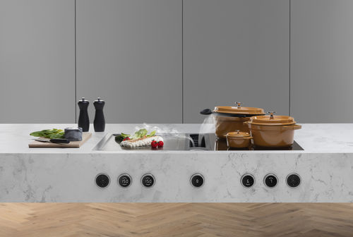 Inseldunstabzug - BORA Professional 3.0 PKAS3 - BORA Vertriebs GmbH & Co KG - auf Arbeitsplatte installiert
