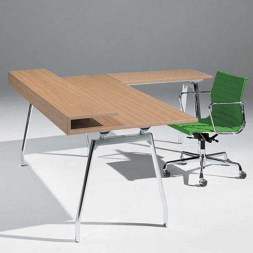 Schreibtisch für Open Space - MDL SYSTEM - UNIFOR - bodenstehend / für 2 bis 4 Personen / modern