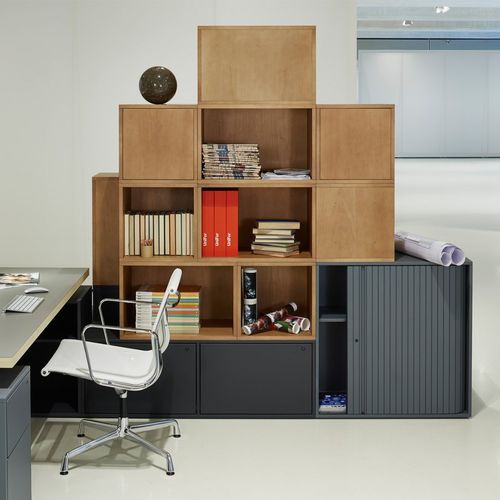 Niedriger Aktenschrank - MOBILI MT - UNIFOR - Metall / Laminat / Blech