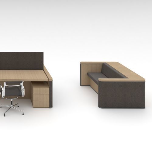 Modernes Sofa - SIGNUM - UNIFOR - Stoff / mit Armlehnen / mit Stauraum