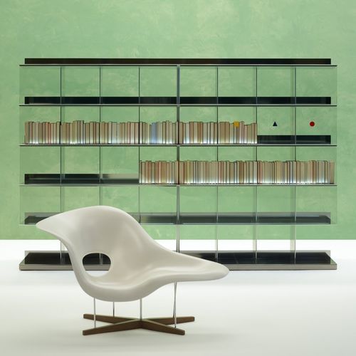 Wandmontiertes Bücherregal - NAÒS - UNIFOR - modern / für Gewerbegebrauch / Holz