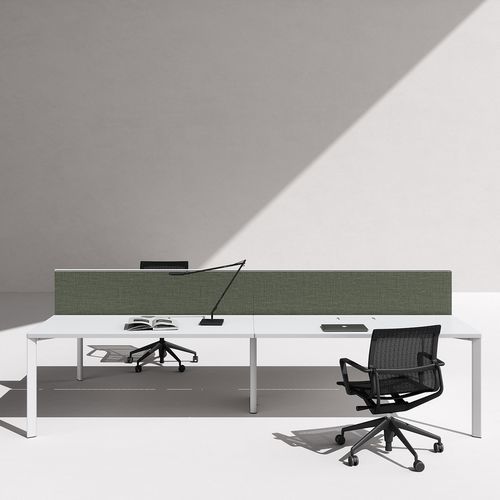 Schreibtisch für Open Space - FLIPPER BENCH - UNIFOR - bodenstehend / für 2 bis 4 Personen / modern
