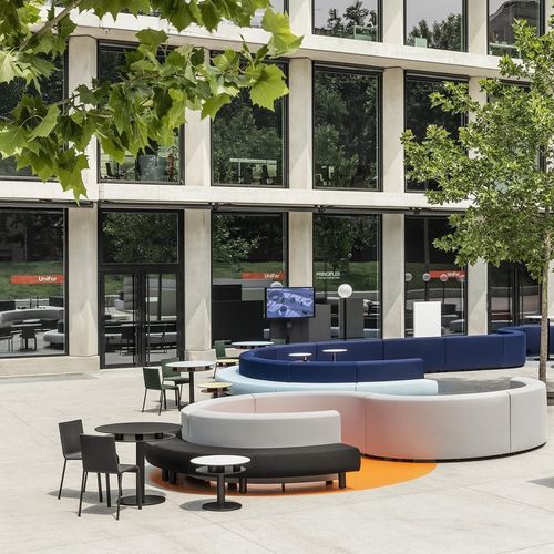 Modulsofa - UNIFOR - Eck / modern / Stoff