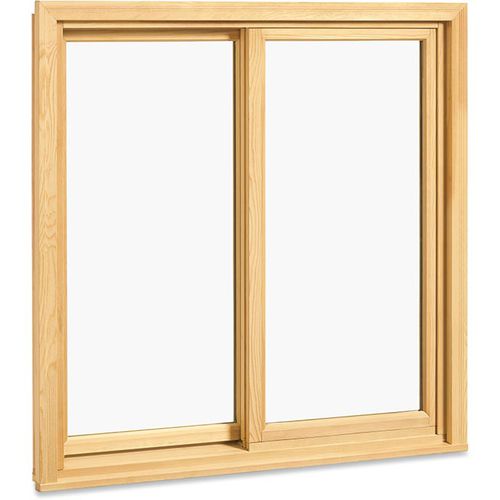 Holzfenster - ULTIMATE GLIDER - MARVIN - Aluminium / Schiebe / mit Doppelverglasung