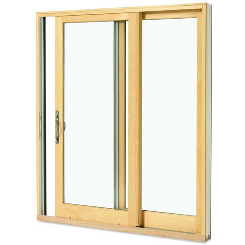 Schiebefenstertür - INTEGRITY IMPACT - MARVIN - Glasfaser / mit Doppelverglasung