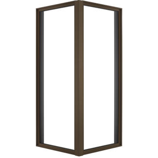 Holzfenster - CORNER - MARVIN - Flügel / mit Doppelverglasung