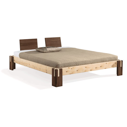 Doppelbett - NUVEO MAXI - dormiente GmbH - modern / mit Nachttisch / Buche