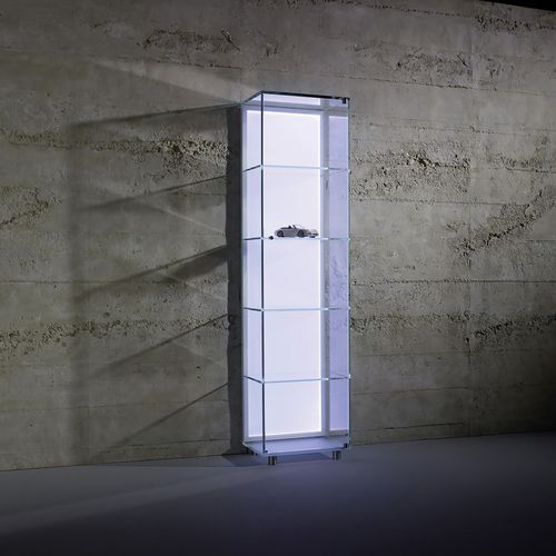 Moderne Vitrine - SOLUS BACKLIGHT - Dreieck GmbH - Glas / beleuchtet