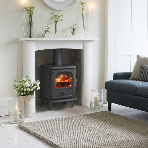Holz-Kaminofen - 3112 - Morsø Jernstøberi A/S - 0 - 5 kW / Multibrennstoff / modern