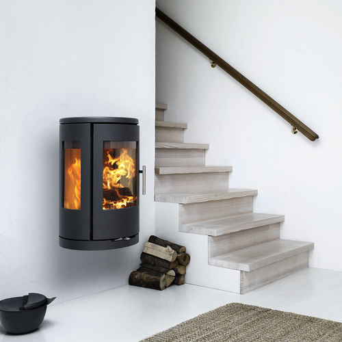 Holz-Kaminofen - 7470 - Morsø Jernstøberi A/S - 0 - 5 kW / wandmontiert / zweiseitig